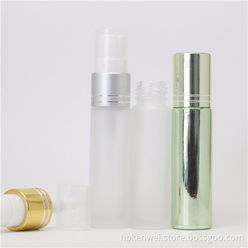 In stock thick spray bottle glass 10ml bottle for essential oil